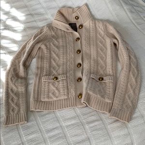 Coach Cashmere Cardigan